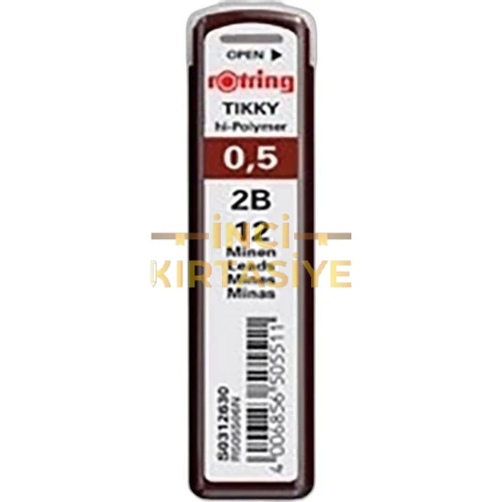 ROTRİNG KURŞUN KALEM KURŞUNU 0,5 MM (2B)