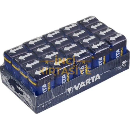 VARTA 4022 INDUSTRIAL 9V PRO ALKALIN PIL
