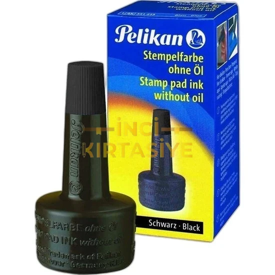 PELİKAN STAMPA MÜREKKEBİ SİYAH 30 CC