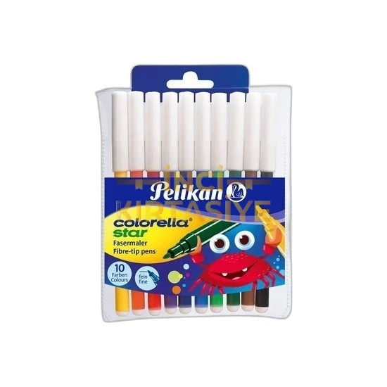 PELİKAN C 302 COLORELLA STAR KEÇELİ KALEM 12 RENK