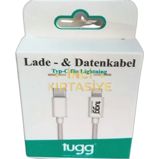 TUGG GERMANY ŞARJ VE VERI KABLOSU TYPE-C LIGHTNING 1M