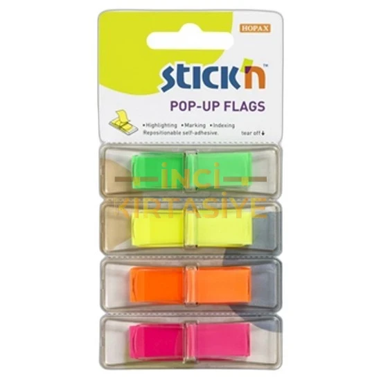 GIPTA STICKN 45X12 NEON 4 RENK POP-UP AYRAÇ 40YP