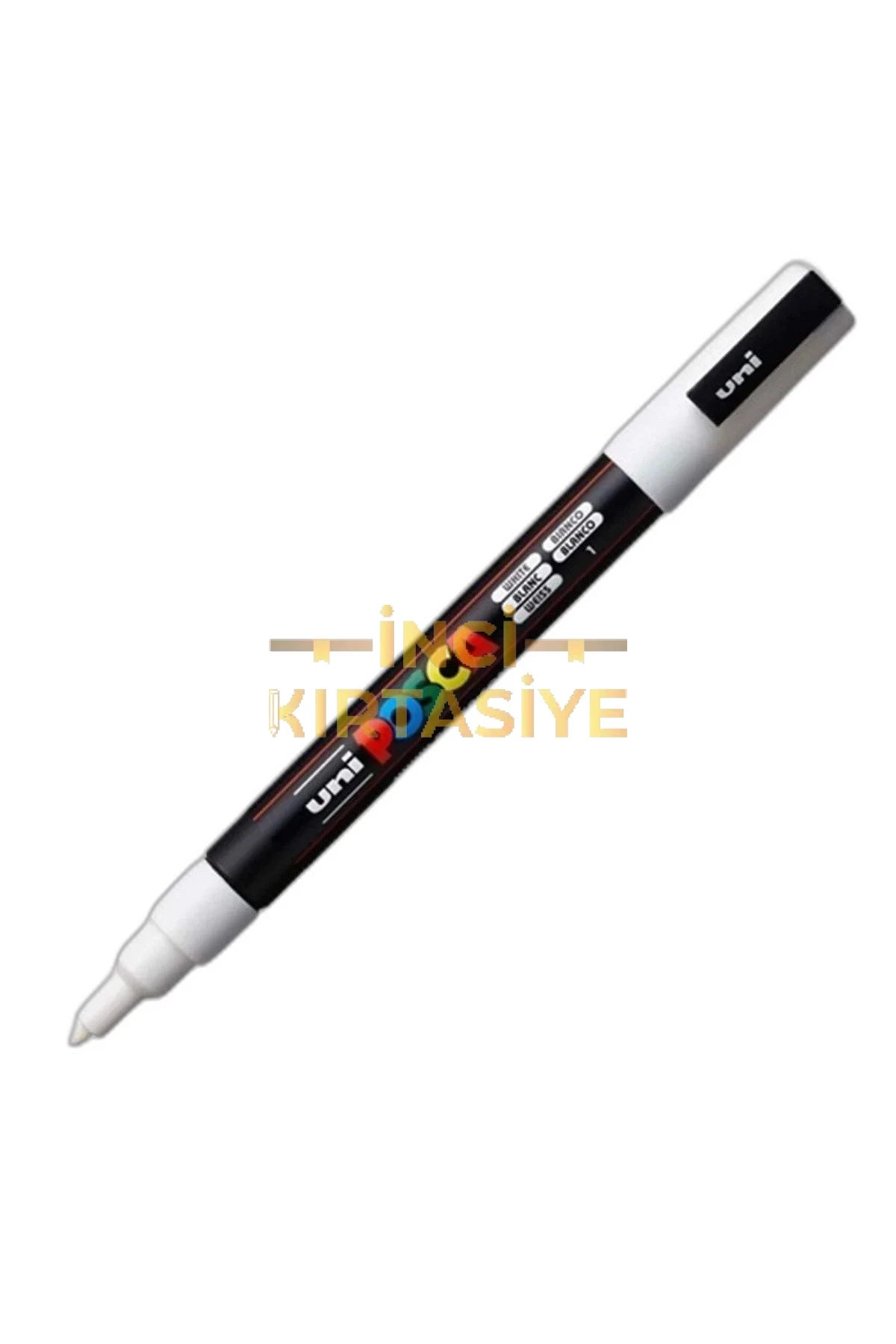 UNI POSCA 1.8-2.5 SU BAZLI POSTER MARKÖRÜ BEYAZ N