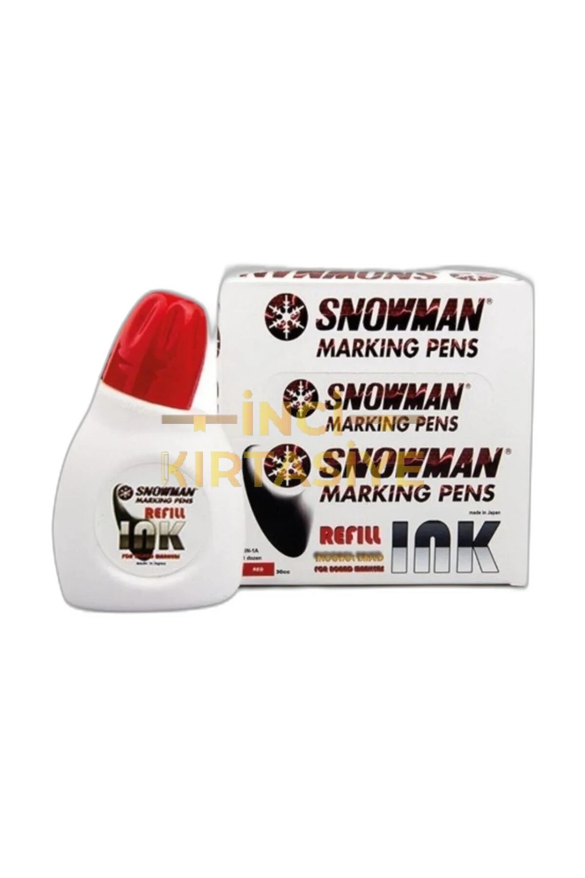 SNOWMAN  TAHTA KELEMİ REFİLİ KIRMIZI