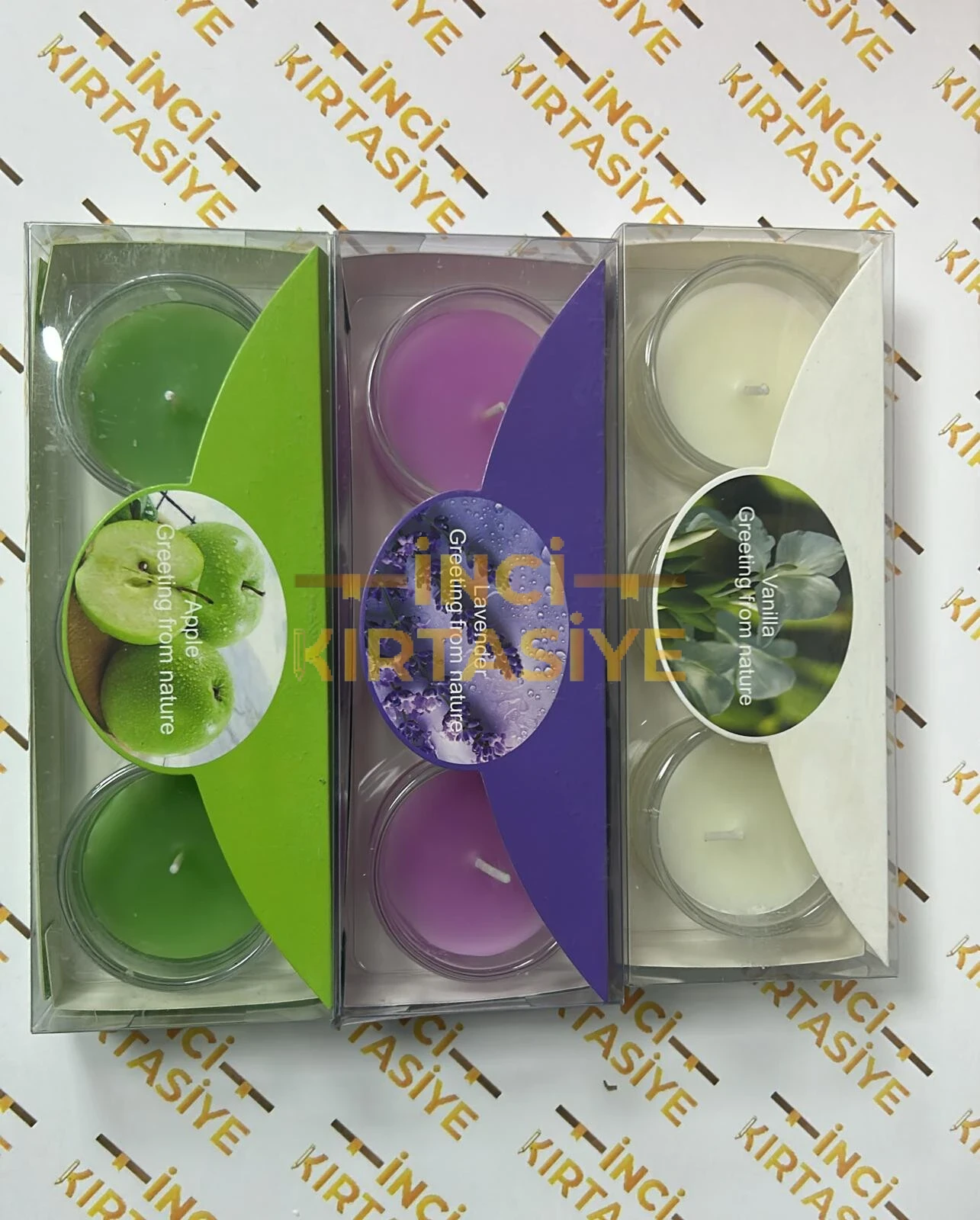 BAM 3'LÜ SET KOKULU MUM