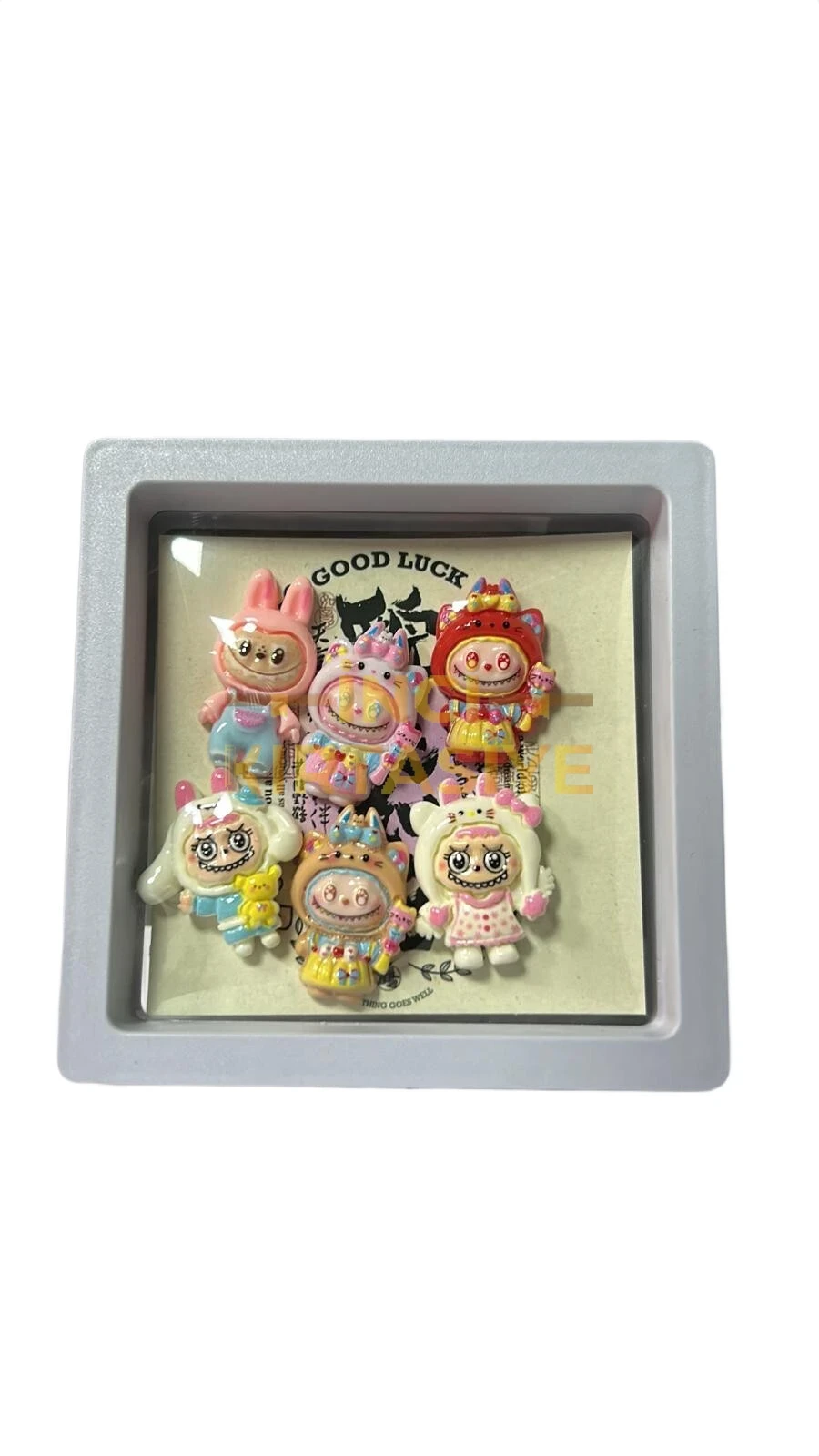 LABUBU YAPIŞKANLI MODEL 6 ADET