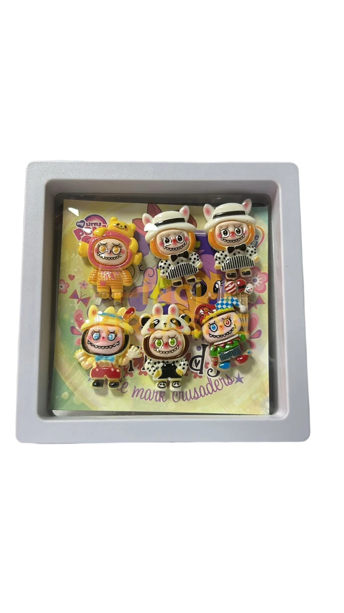 LABUBU YAPIŞKANLI MODEL 6 ADET