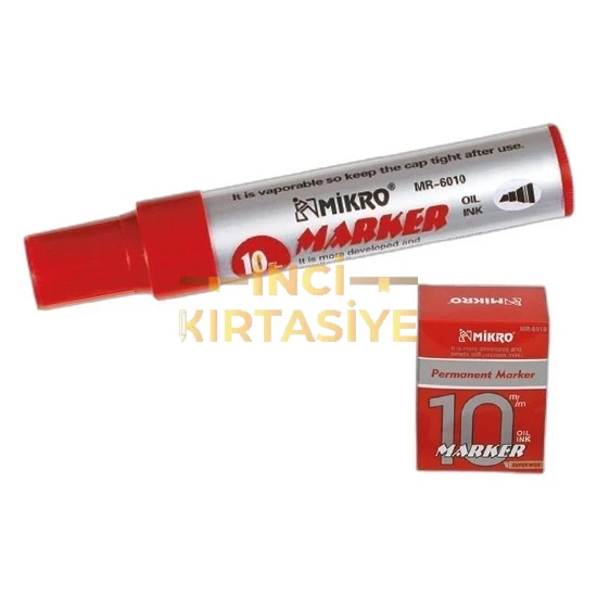 MİKRO 6010 15GR JUMBO MARKER KIRMIZI
