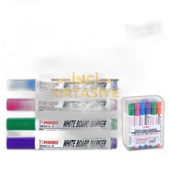 MİKRO 6012R-24 RENKLİ TAHTA KALEMİ