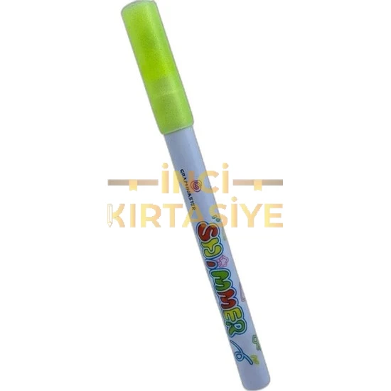 BRONS IŞILTILI MARKER KALEM SARI