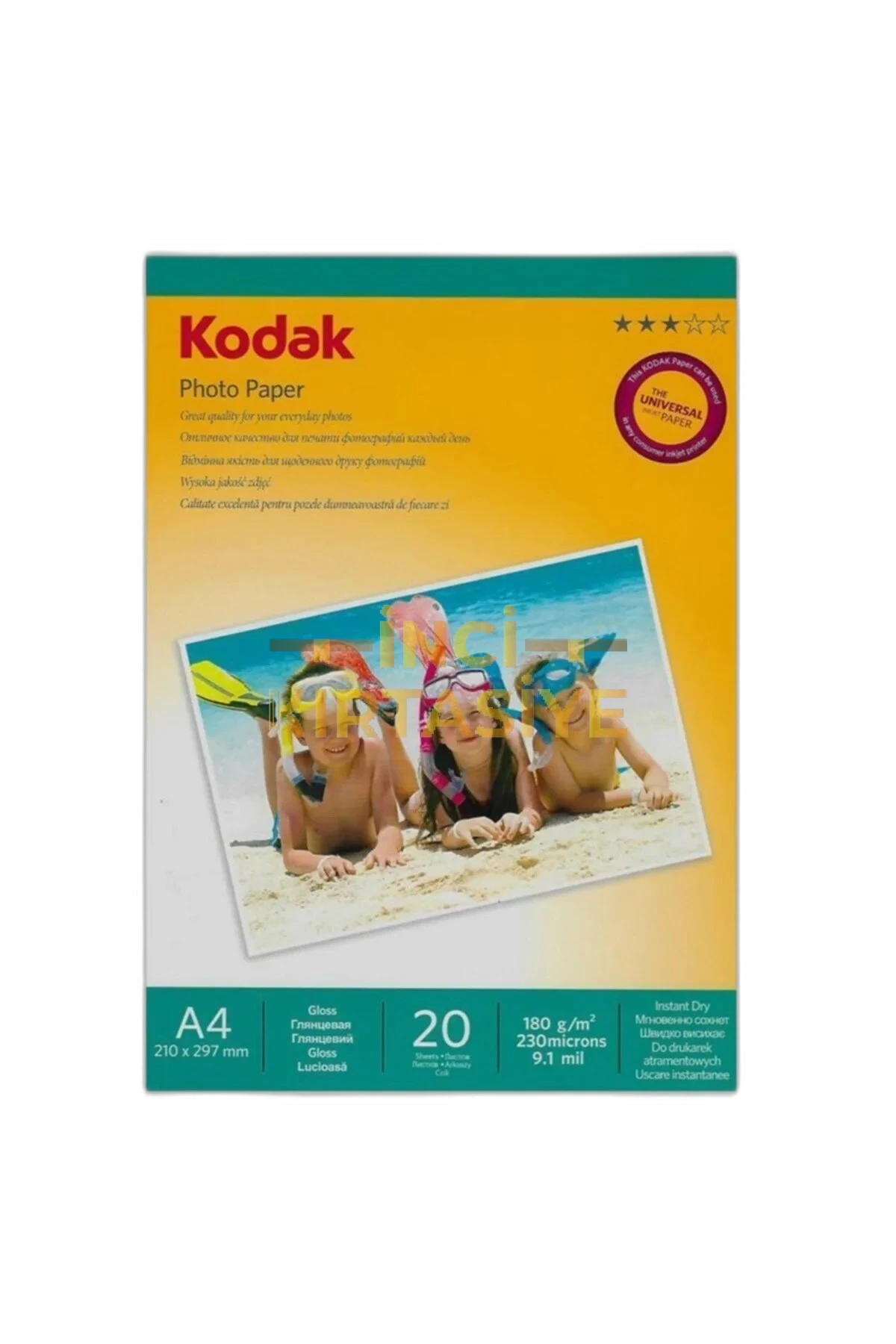KODAK 20Lİ FOTOĞRAF KAĞIDI
