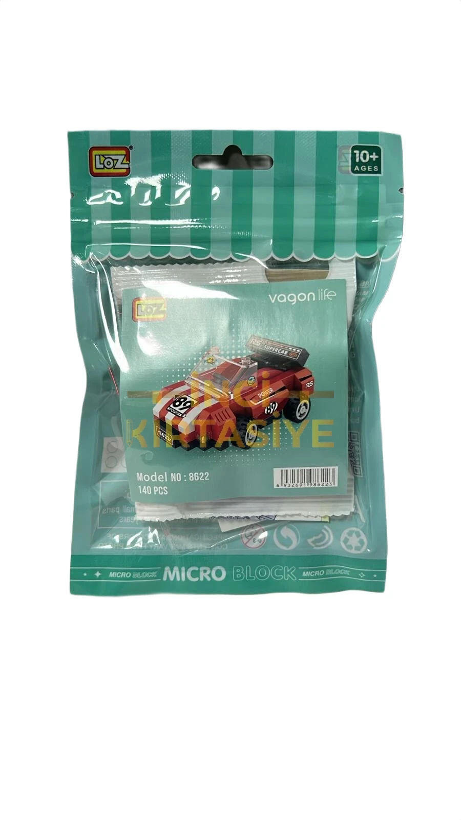 LOZ SPOR ARABA BLOCK OYUNCAK MİNİ POŞET