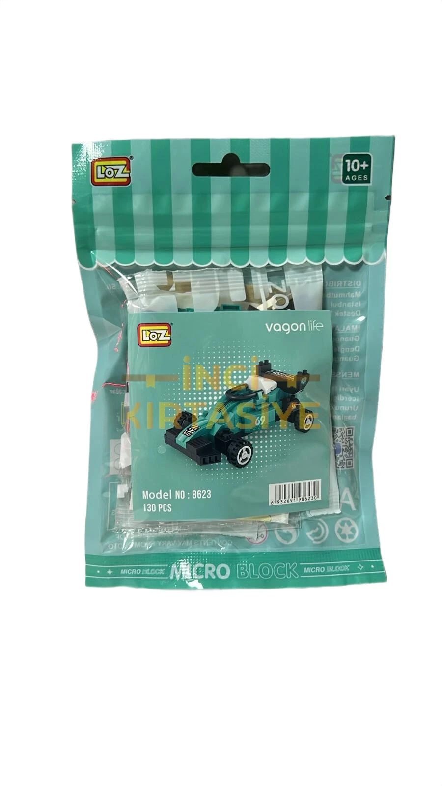 LOZ SPOR ARABA BLOCK OYUNCAK MİNİ POŞET