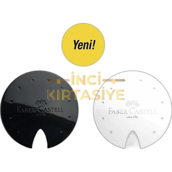 FABER-CASTELL  UFO KALEMTIRAŞ SİYAH BEYAZ