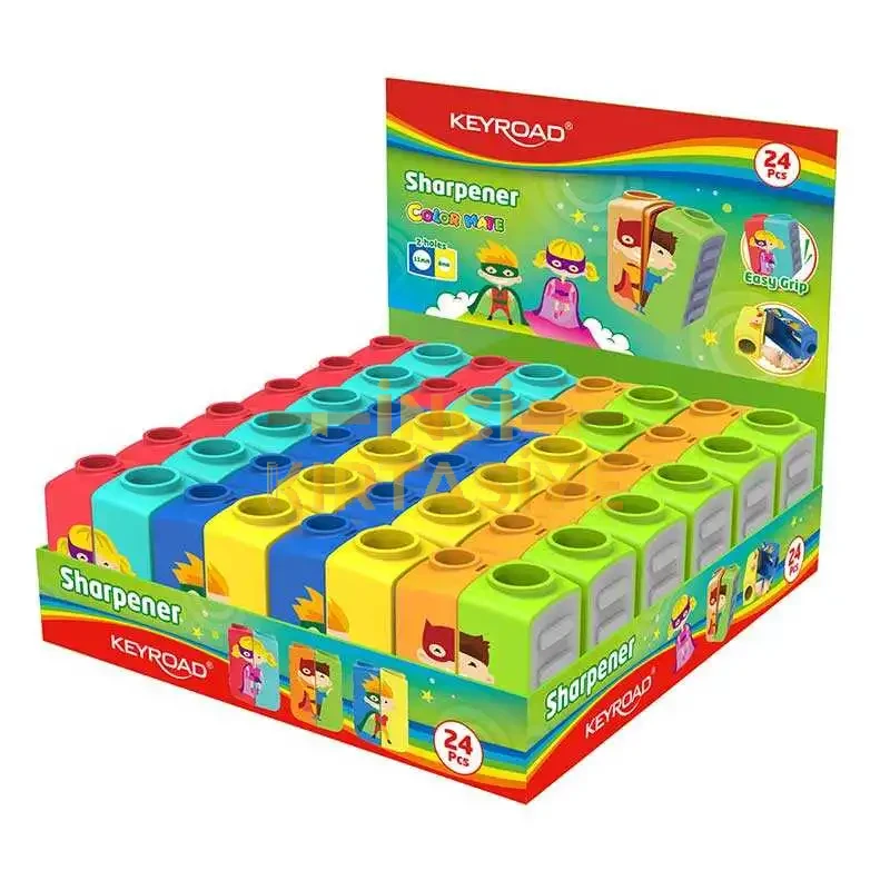 KEYROAD COLOR MATE MASKELİ İKİLİ KALEMTRAŞ
