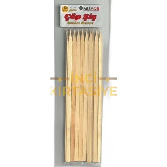 MİSYON ÇÖP ŞİŞ KALIN5MMX30CM