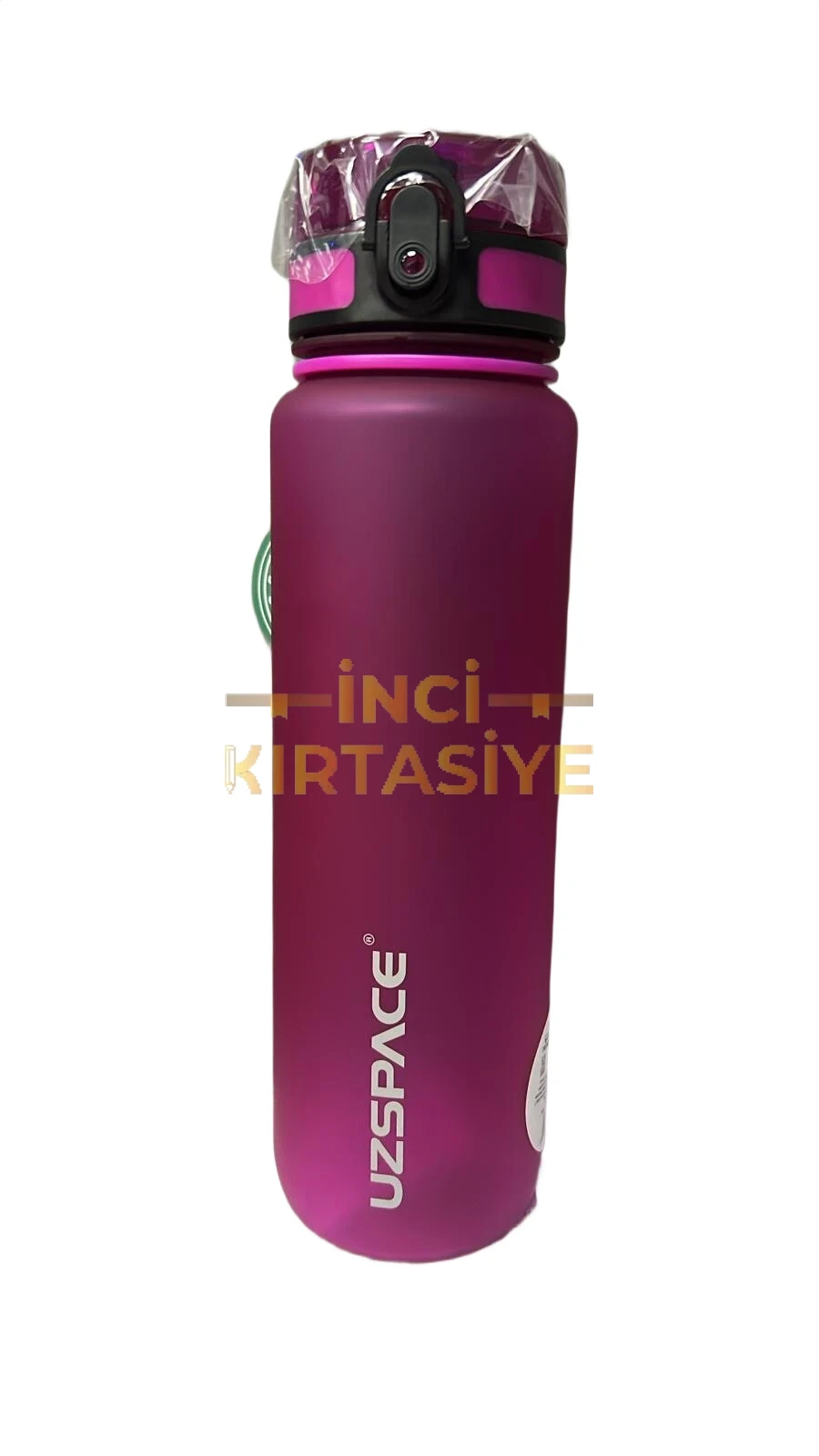 UZSPACE 1000 ML SOFT-TOUCH TRİTAN SU MATARASI FUŞYA PEMBESİ