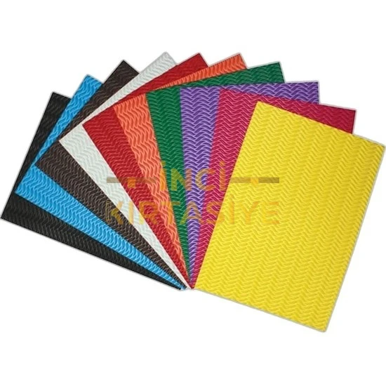 LİNO EVA 20X30 CM.10 RENK 2MM.DALGA BASKILI 10'LU PAKET