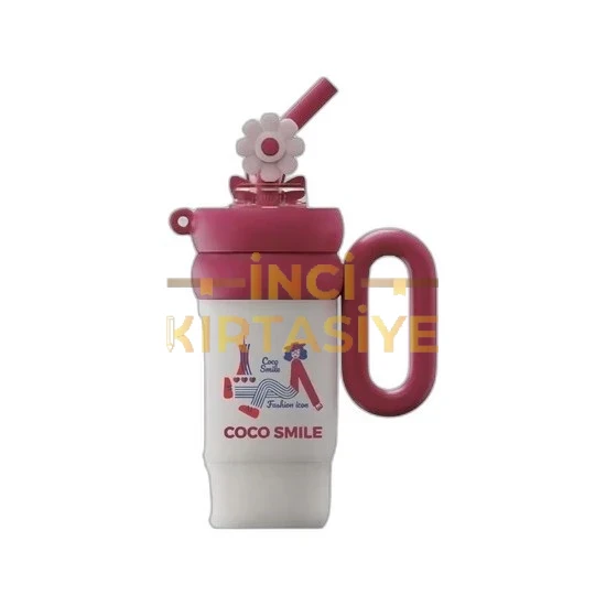 VAGONLİFE COCO SMİLE 760ML KIRMIZI ÇELİK TERMOS
