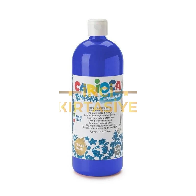 TEMPERA SULUBOYA SÜPER YIKANABİLİR KOYU MAVİ 1000 ML.
