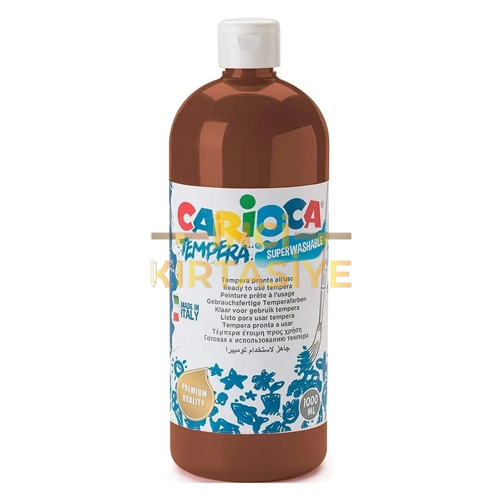 TEMPERA SULUBOYA SÜPER YIKANABİLİR KAHVERENGİ 1000 ML.
