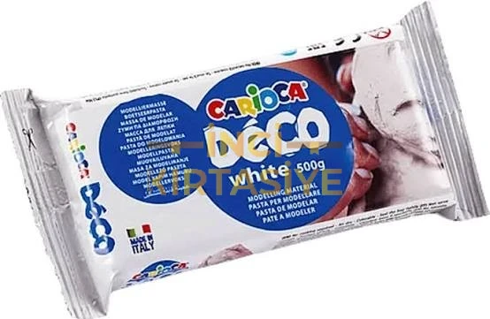 CARİOCA DECO SERAMİK HAMURU BEYAZ 500 GR.