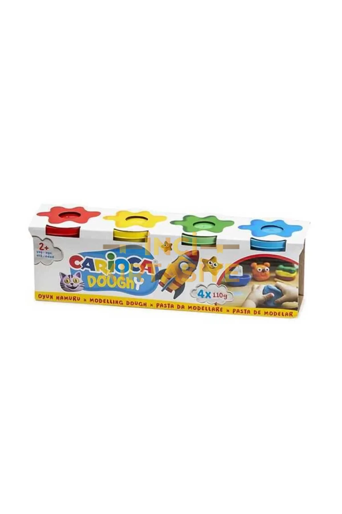 CARİOCA OYUN HAMURU 4X120 GR