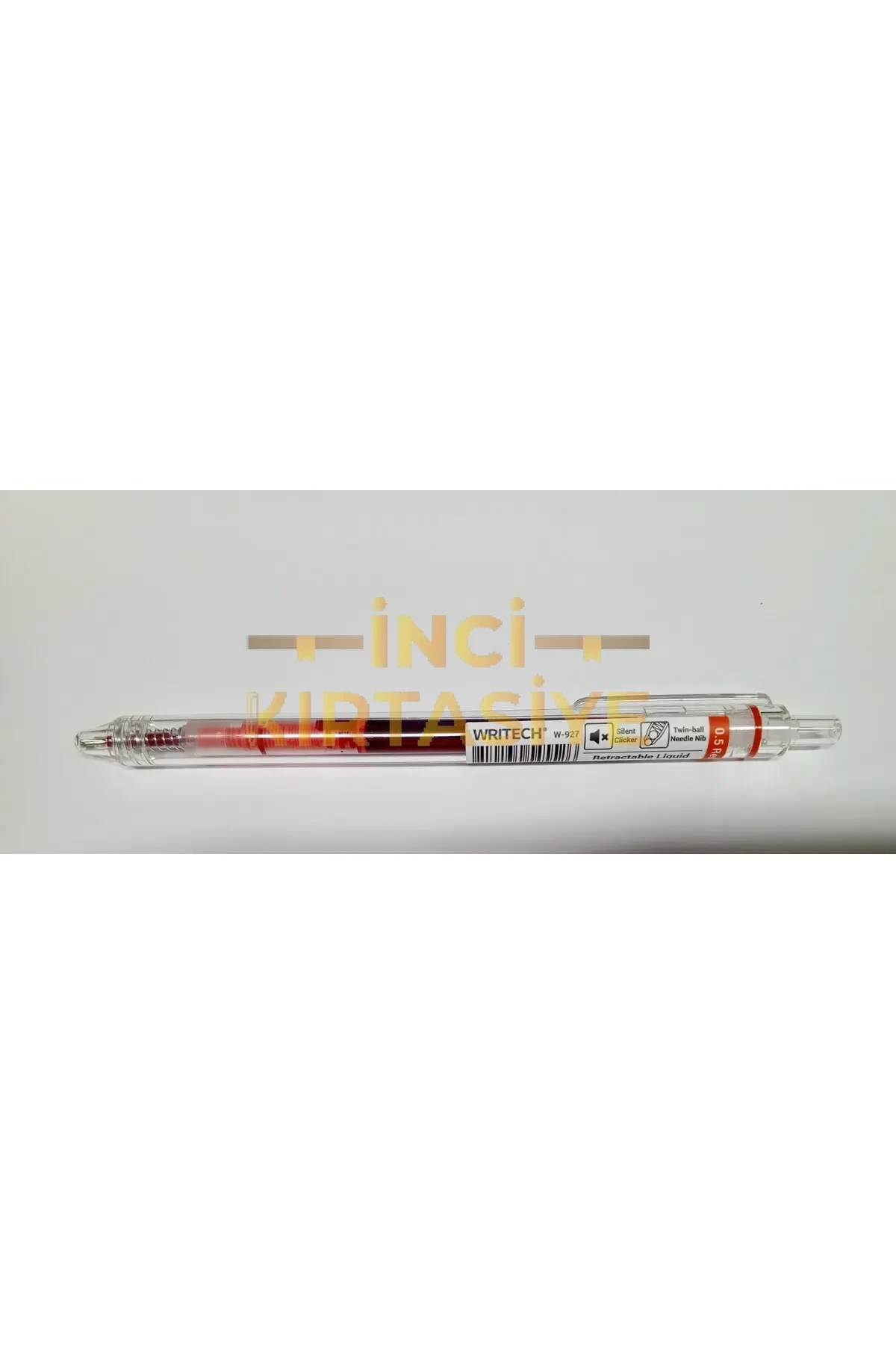 WRITECH W-927 LIQUID ROLLER 0,5MM KALEM KIRMIZI