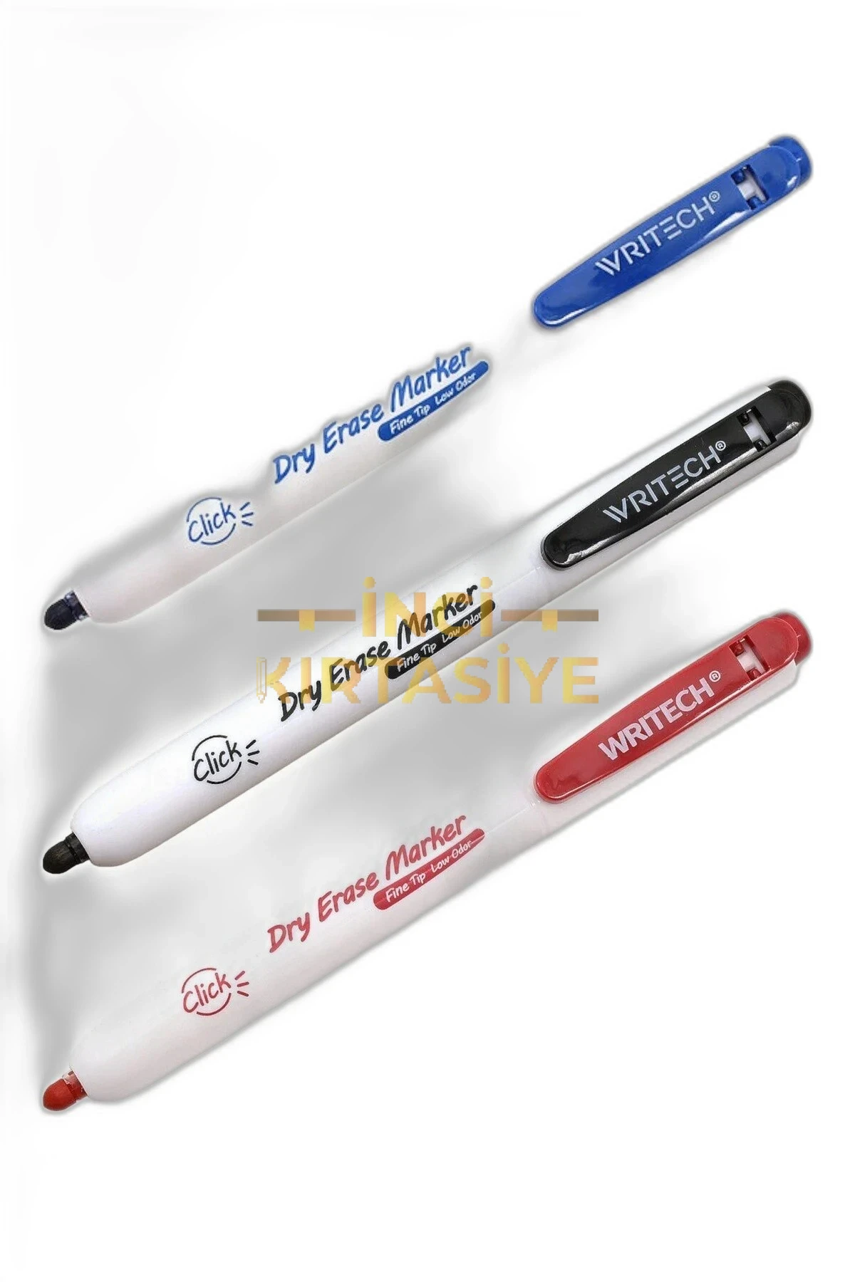 WRITECH W-709 BASMALI TAHTA KALEM KOYU MAVİ