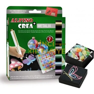 ALPINO AR-134 CREA METALIX KEÇELİ KALEM