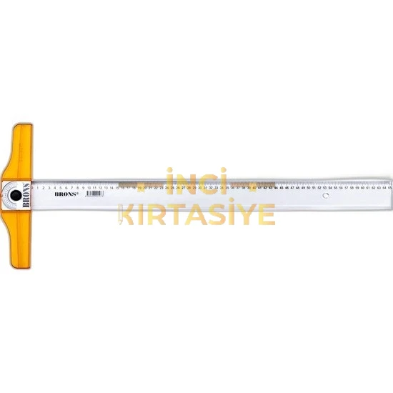 BRONS T CETVELİ DÖNER BAŞLI AÇILI 65 CM