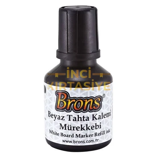 BRONS TAHTA KALEMİ MUREKKEBİ -SİYAH  30CC.