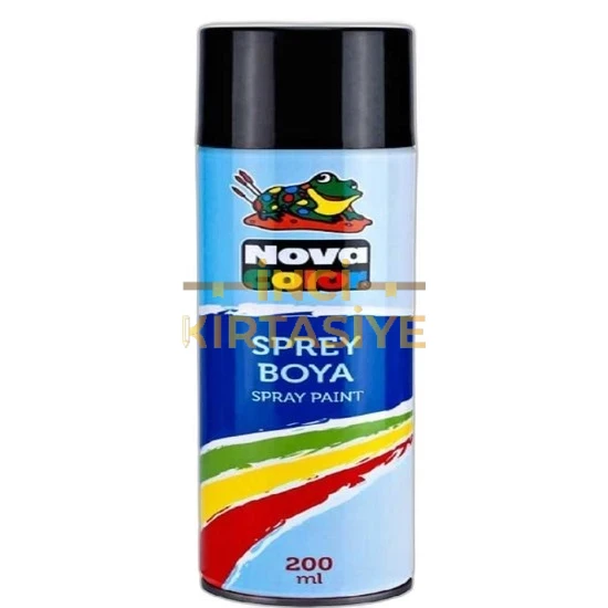 N.COLOR SPREY BOYA SİYAH ~200ML~~