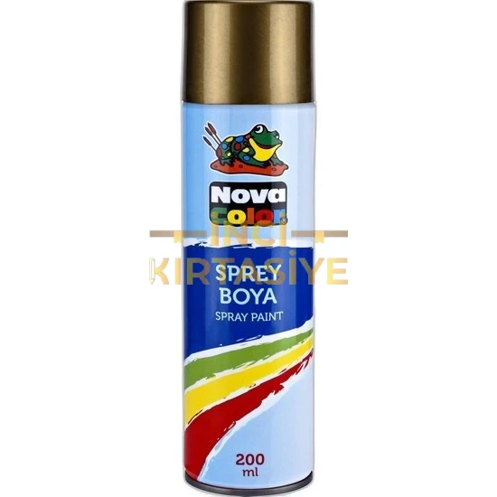 N.COLOR SPREY BOYA ALTİN ~200ML~~