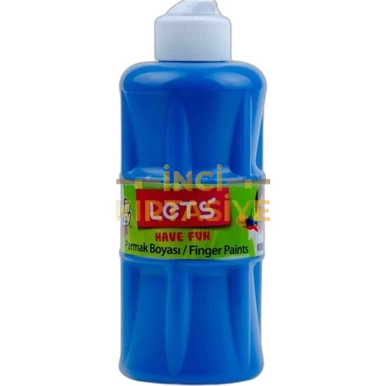 LETS PARMAK BOYASI 250 ML MAVİ