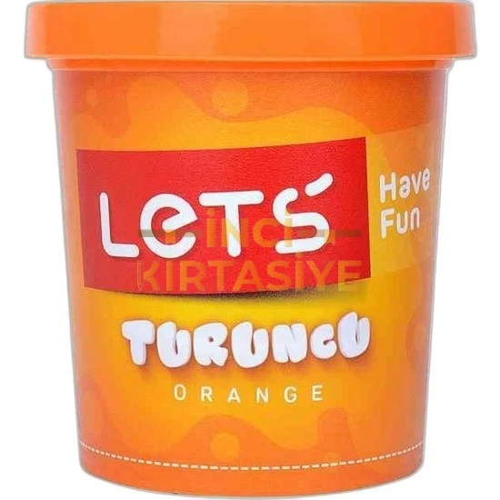 LETS 150GR NEON TURUNCU OYUN HAMURU