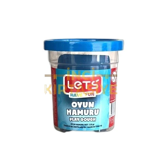 LETS OYUN HAMURU TEK RENK MAVİ 115 GR L8440-3