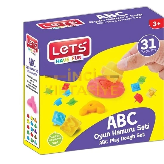 LETS OYUN HAMURU ALFABE SETI