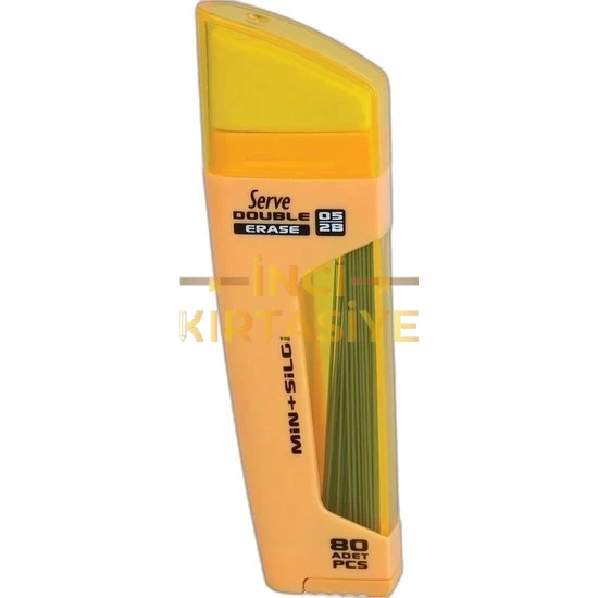 SERVE DOUBLE 0.5 MIN+SİLGİ SARI
