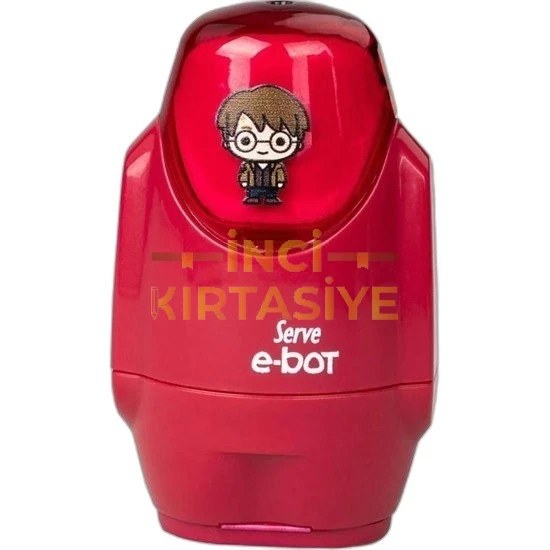 SERVE E-BOT SİLGİLİ KALEMTRAŞ FUŞYA