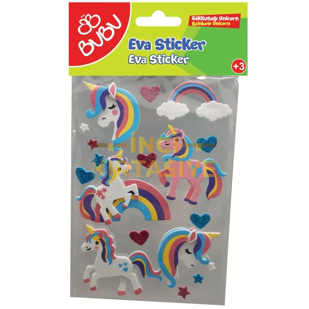 BU-BU UNICORN STICKER SET