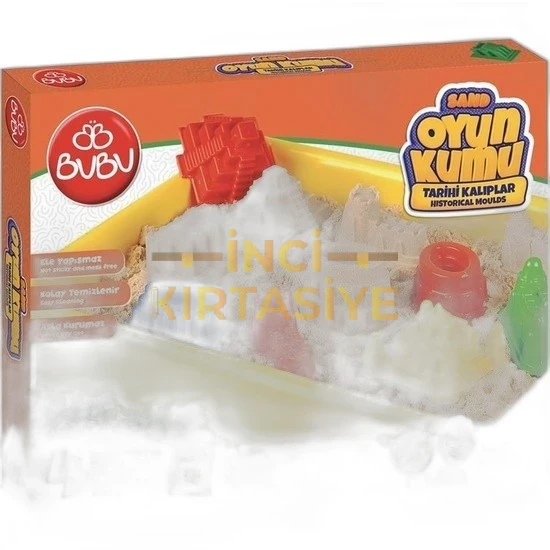 BU-BU OYUN KUMU BÜYÜK HAVUZLU TARİHİ KALIPLAR 1000 GR.