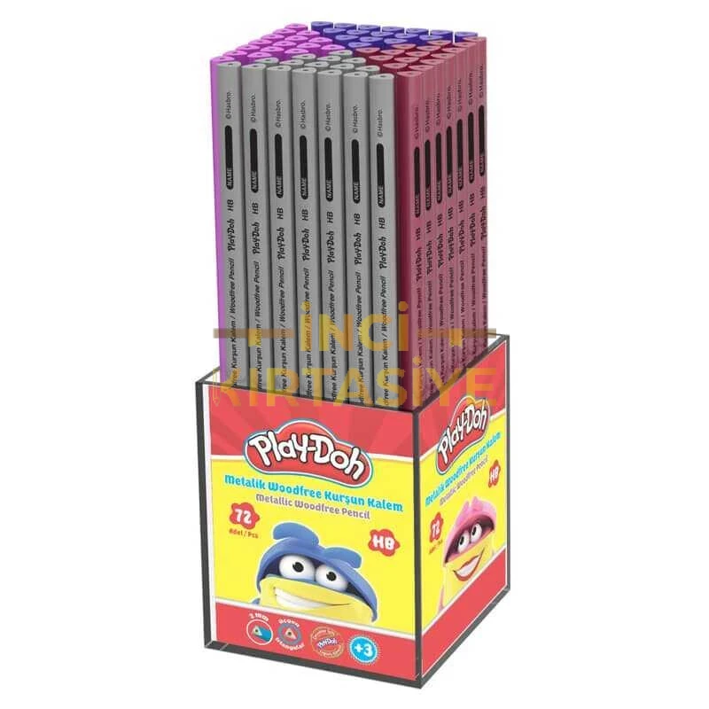 PLAY-DOH WOODFREE KURŞUN KALEM METALİK