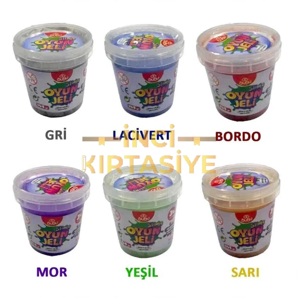 BU-BU OYUN JELİ METALİK 145 GR