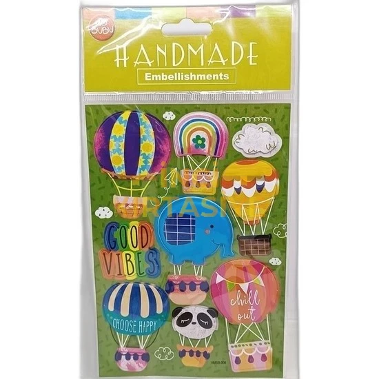 BU-BU HANDMADE STICKERS BALONLAR 12,5X23,5
