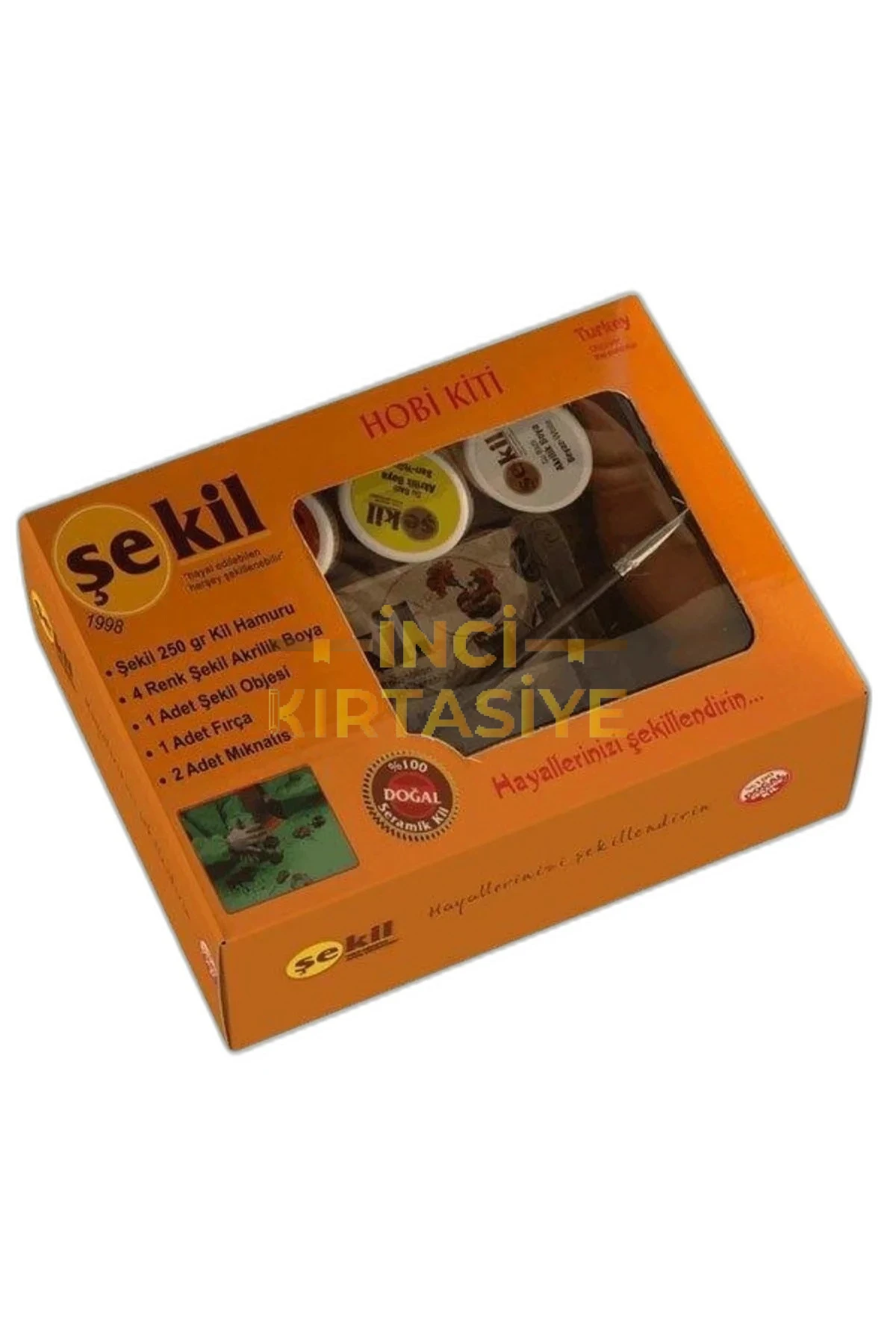 ŞEKİL HOBİ BOYAMA SETİ