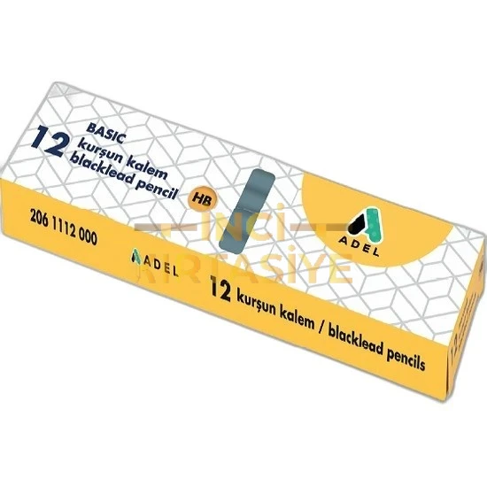 ADEL BASİC HB KURŞUN KALEM DÜZİNE