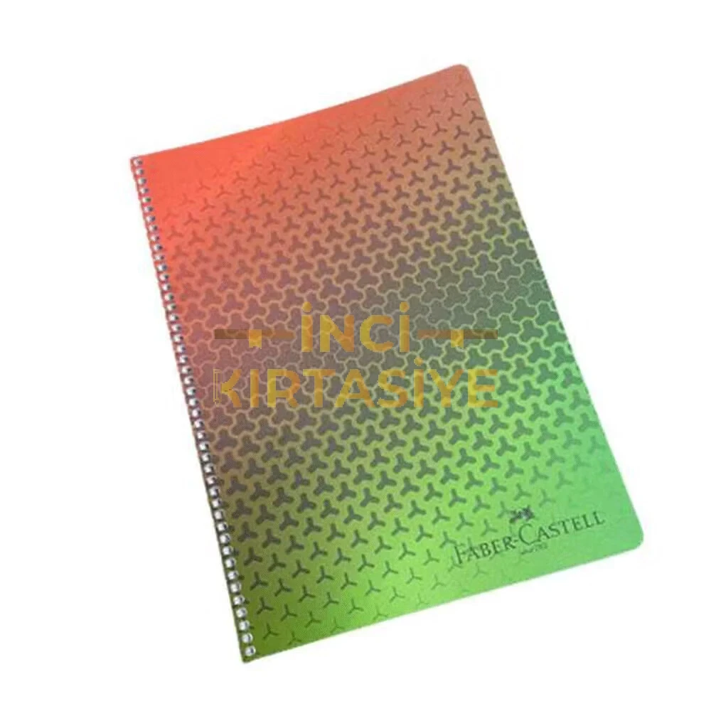 FABER-CASTELL SMOOTHİE A4 PP SP 80 YAP. KARELİ DEFTER