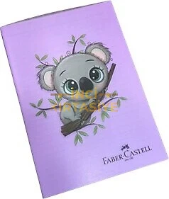FABER-CASTELL A5 PP KOALA 80 YAP. ÇİZGİLİ DEFTER