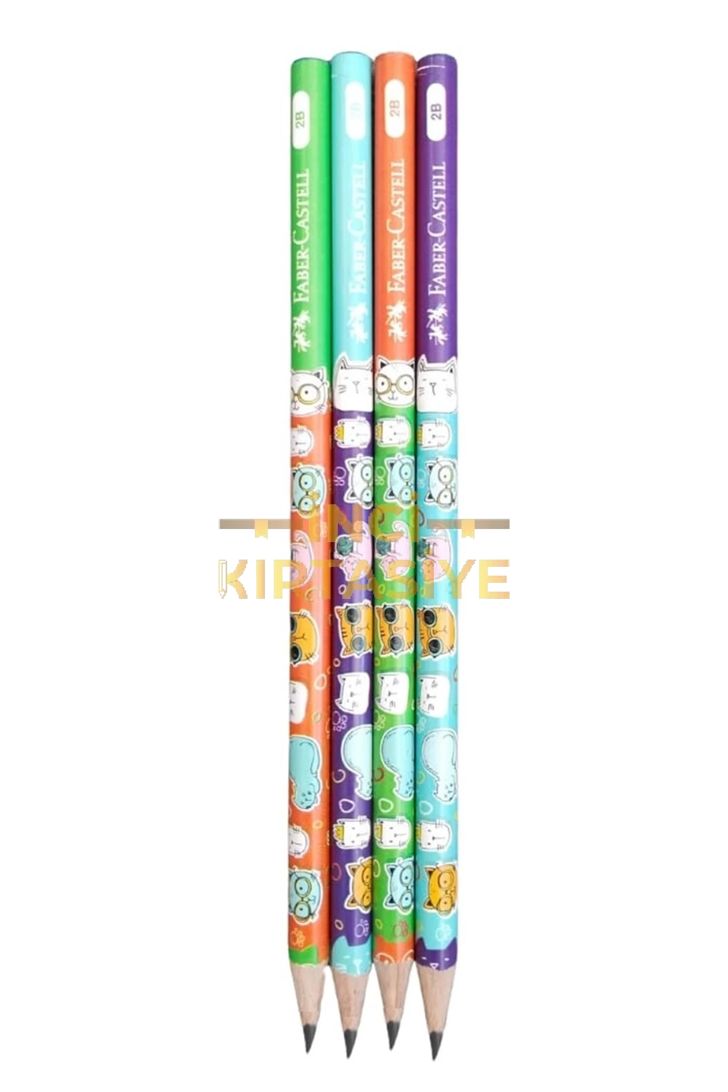 FABER CASTELL GAMER KURŞUN KALEM 2B